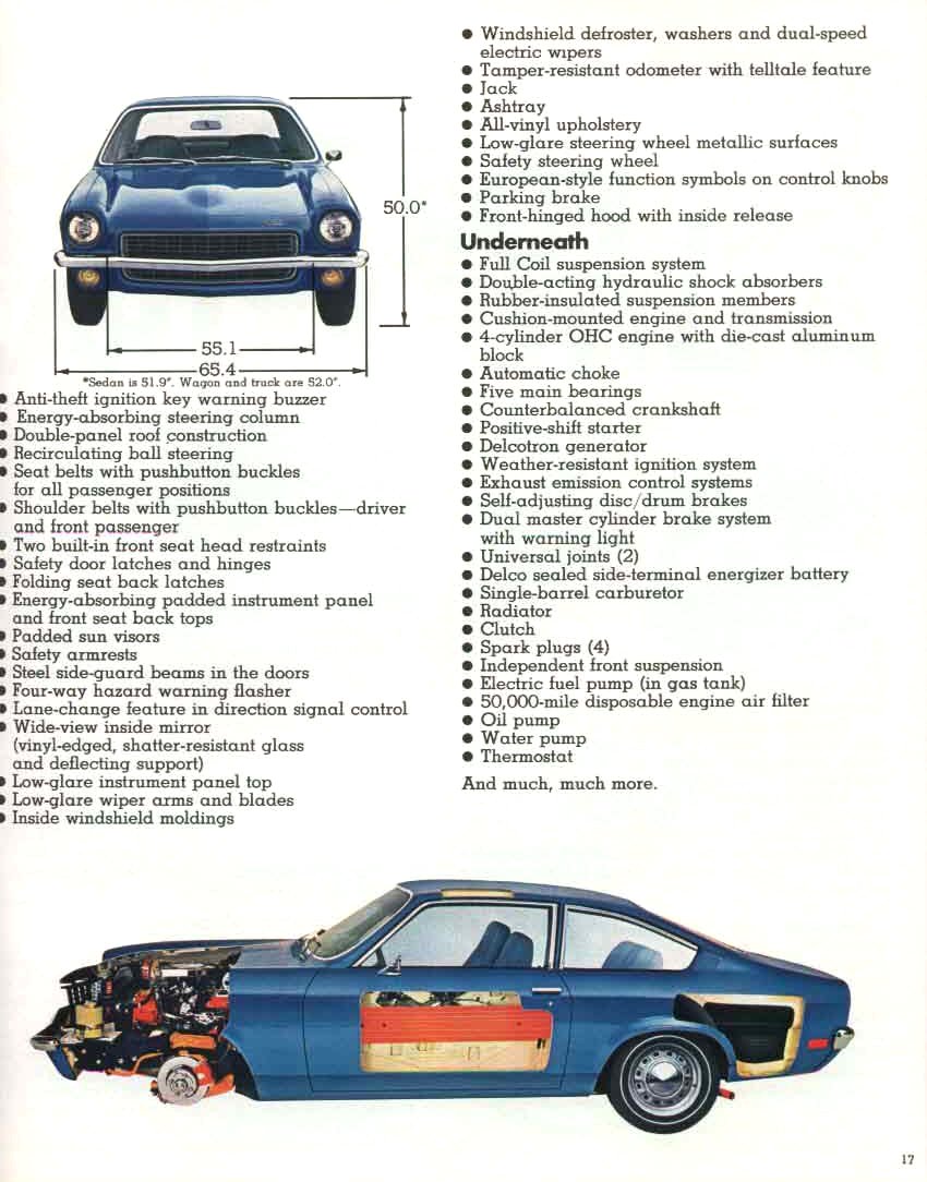 1971 Chevrolet Vega Brochure Page 14